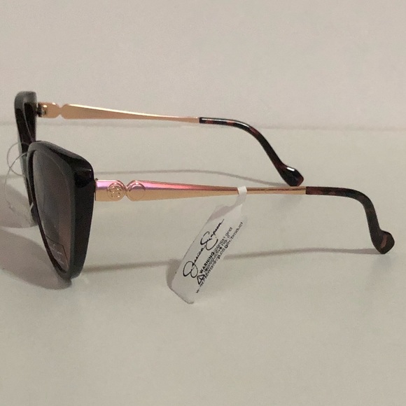 NWT Jessica Simpson Cat Eye brown sunglasses main image 4